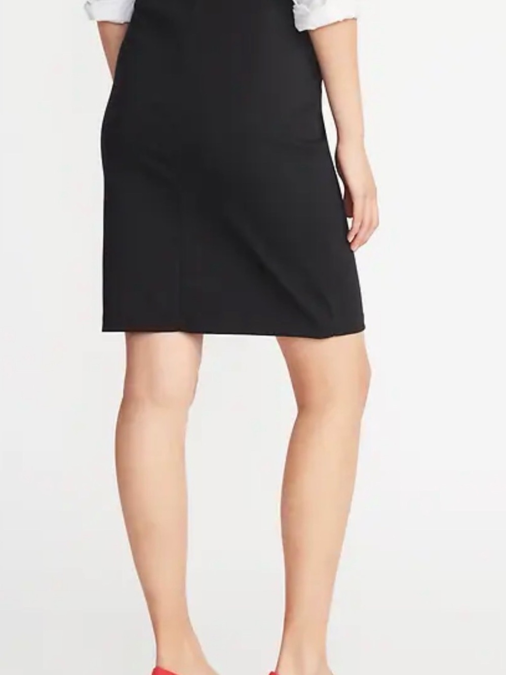 Size XL NWT Old Navy Black Pull-On Pencil Skirt